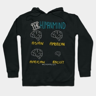 Normal Human Brains vs Racist Brain Hoodie